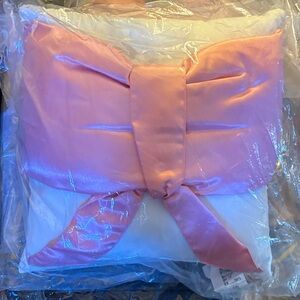 Tilly's Pink and White Decorative Pillow